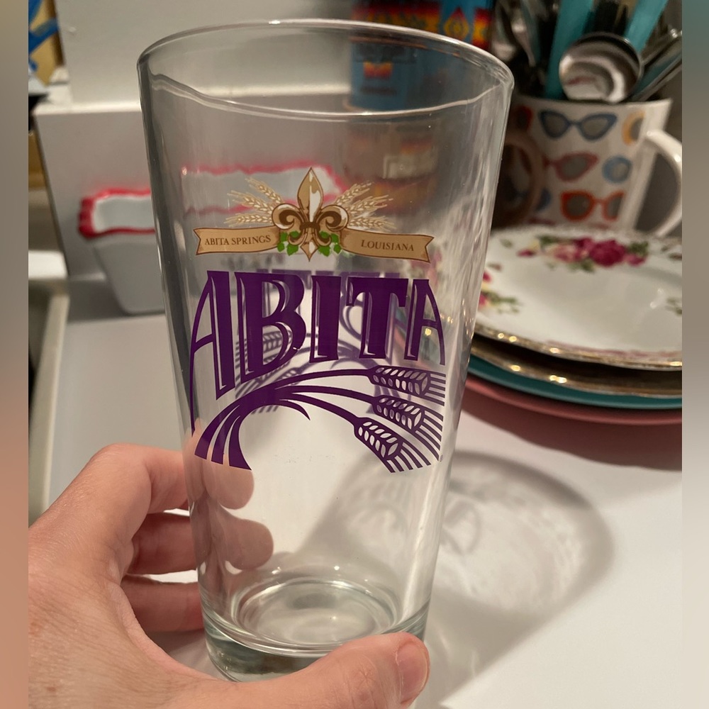 Louisiana Abita Springs Brewery Pint Beer Glass